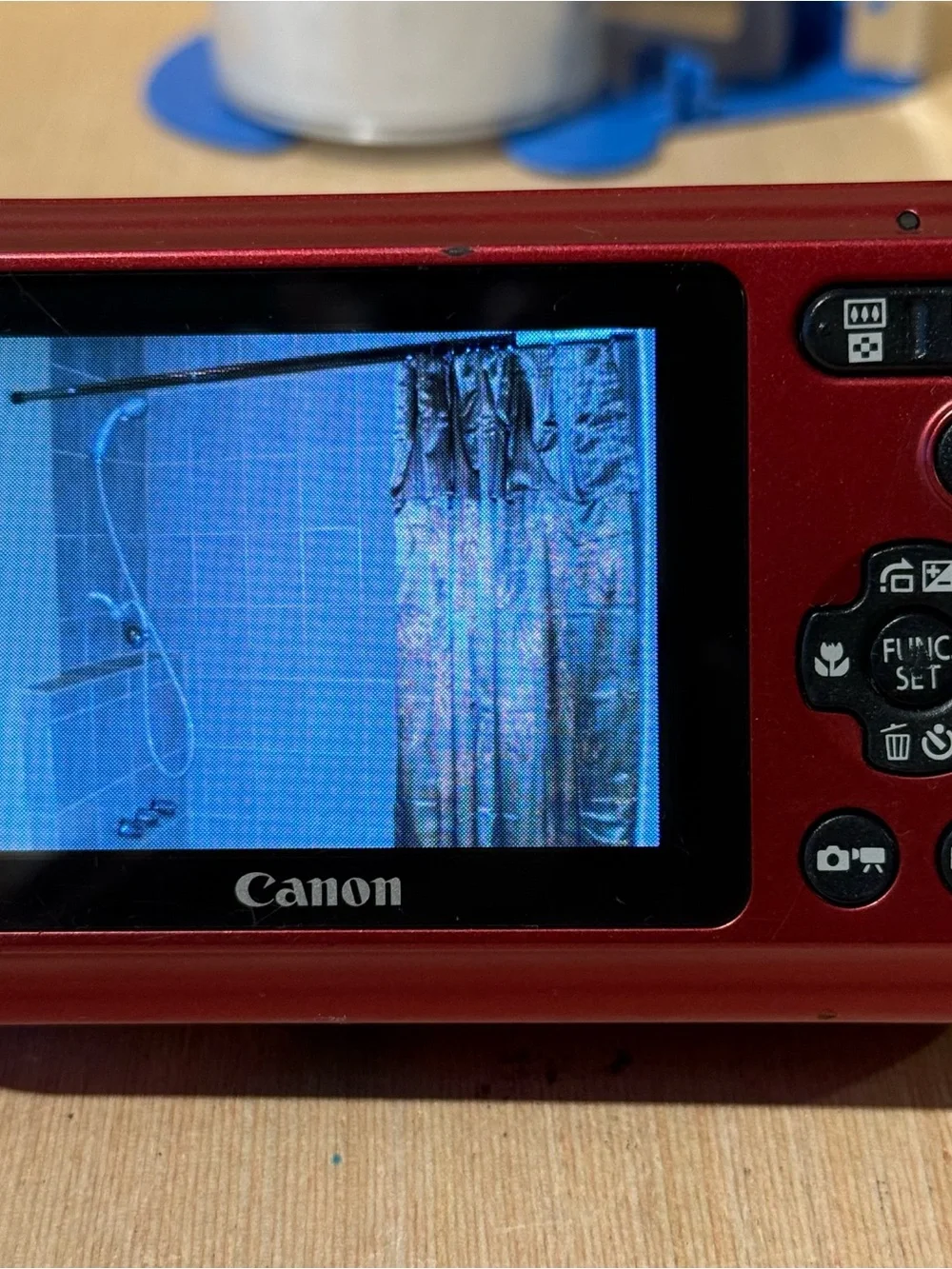 Canon PowerShot A800 10.0MP Digit Camera Red Tested Good w/Batt-SDCard Read Blw! - Picture 7 of 13
